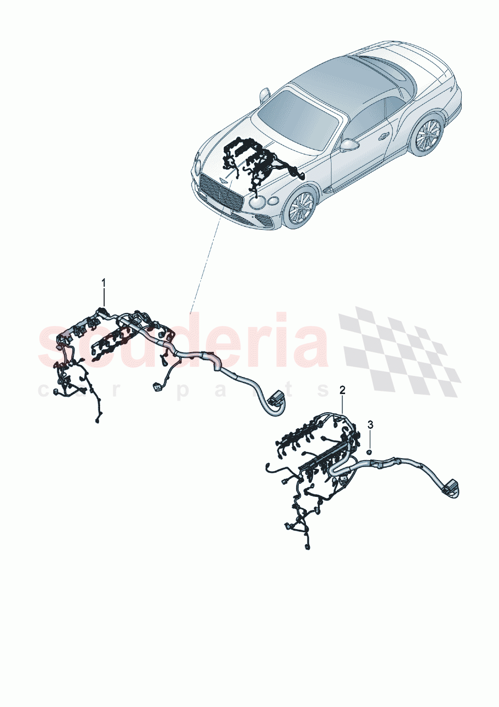 Additional wiring sets of Bentley Bentley New Continental Convertible (2019-2024)