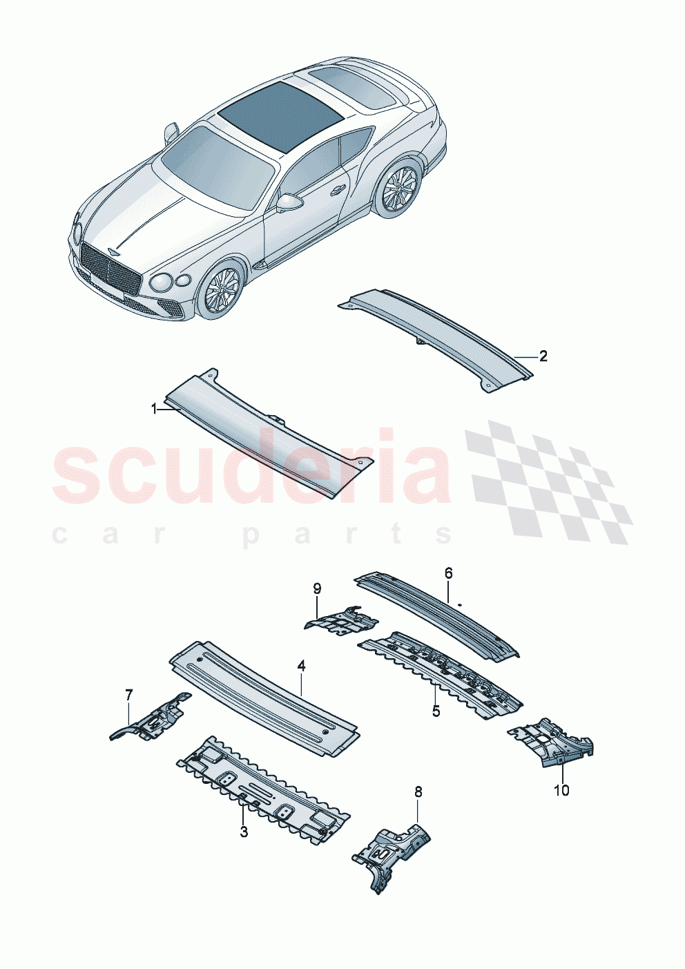 Roof D - MJ 2020>> of Bentley Bentley New Continental GT (2019-2024)