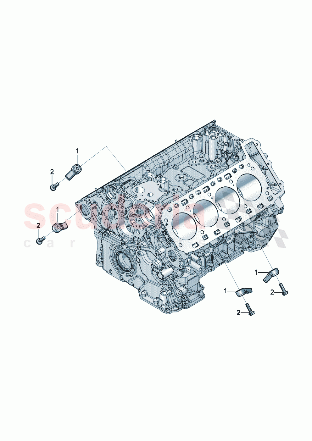 Knock sensor of Bentley Bentley New Continental GT (2025-2026)