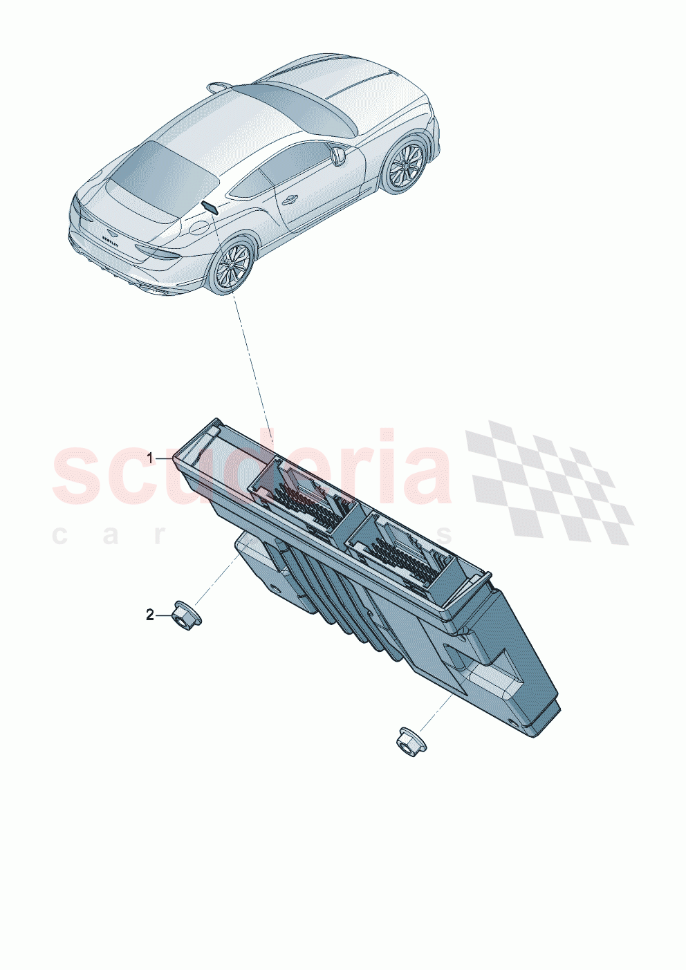 Diagnosis interface for data bus (Gateway) of Bentley Bentley New Continental GT (2025-2026)
