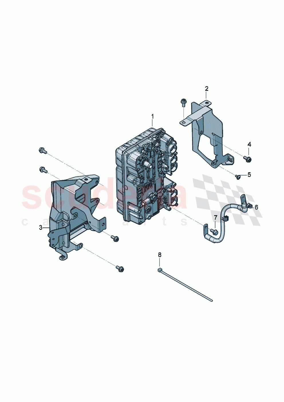 Power and control electronics- for electric drive of Bentley Bentley New Continental GT (2025-2026)