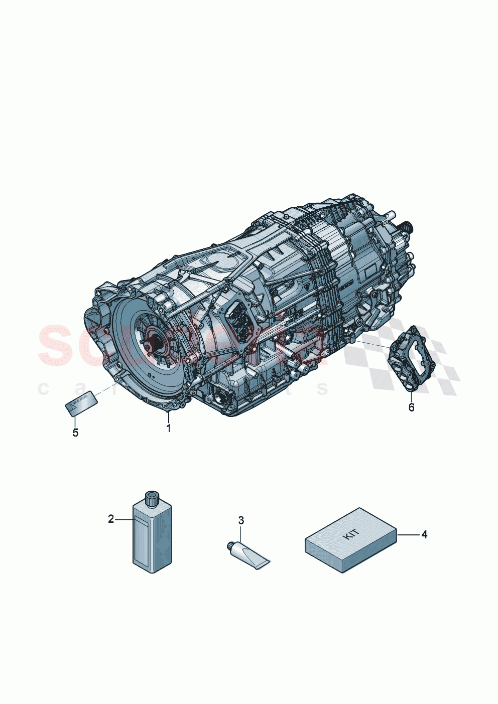 8-speed dual clutch gearbox For vehicles with hybrid drive of Bentley Bentley New Flying Spur (2025-2026)