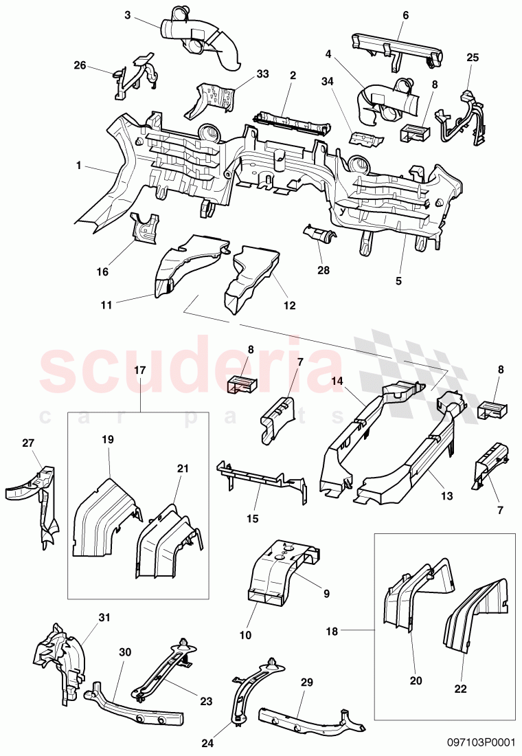 wiring conduit of Bentley Bentley Continental Supersports (2009-2011)