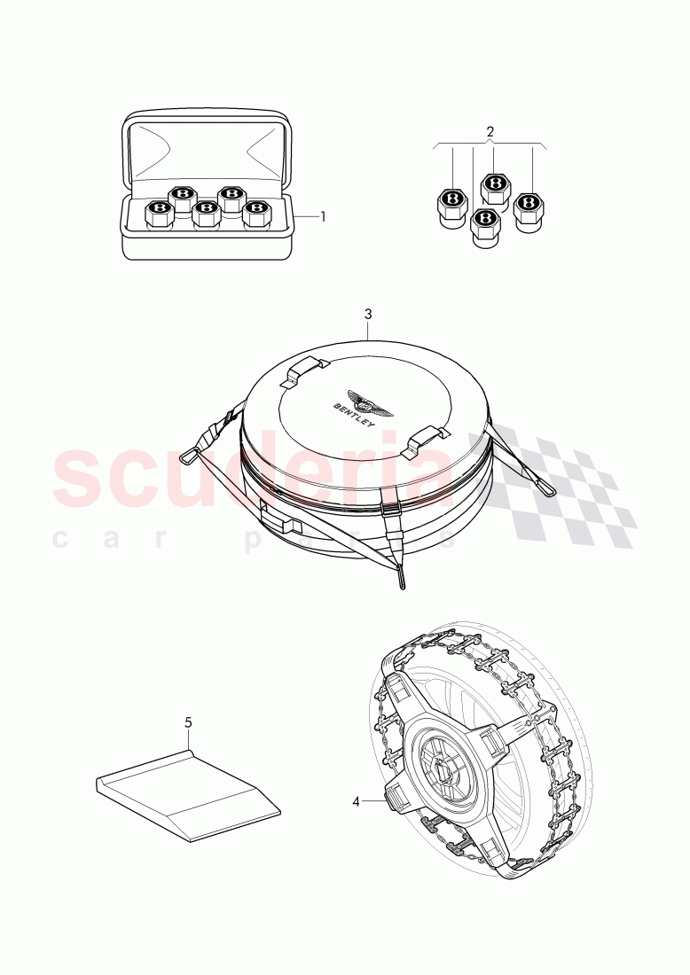 Original Accessories of Bentley Bentley Bentayga (2015-2020)