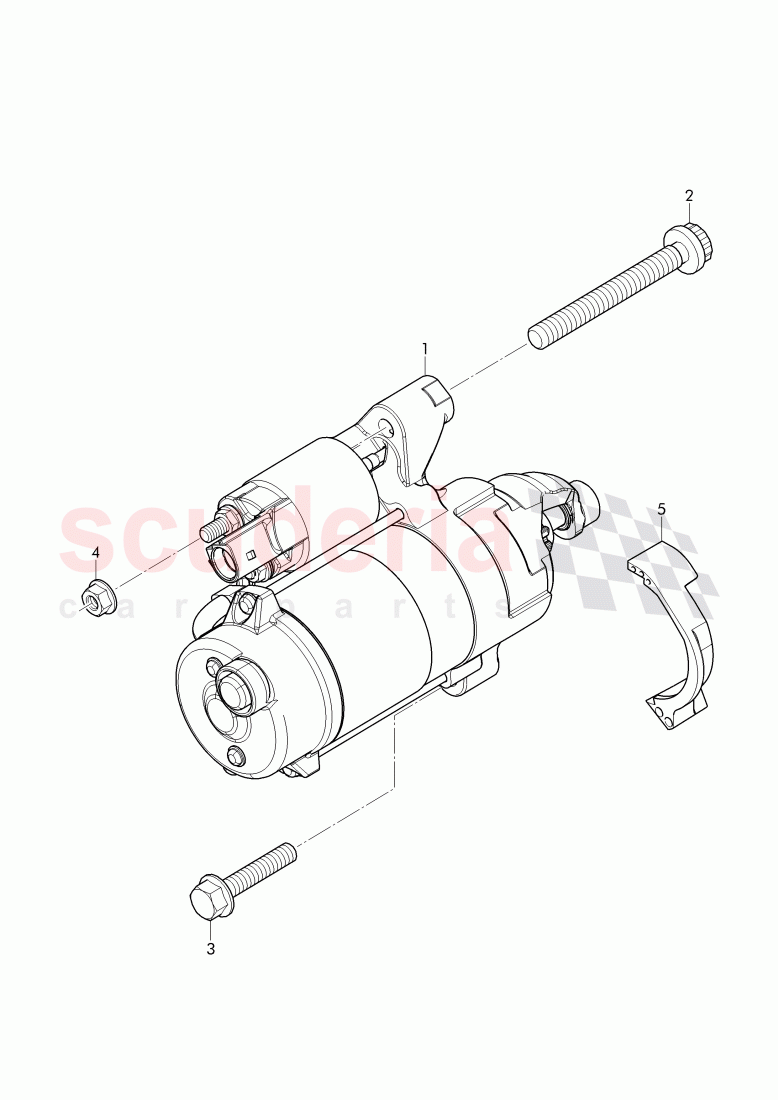 starter of Bentley Bentley Bentayga (2015-2020)