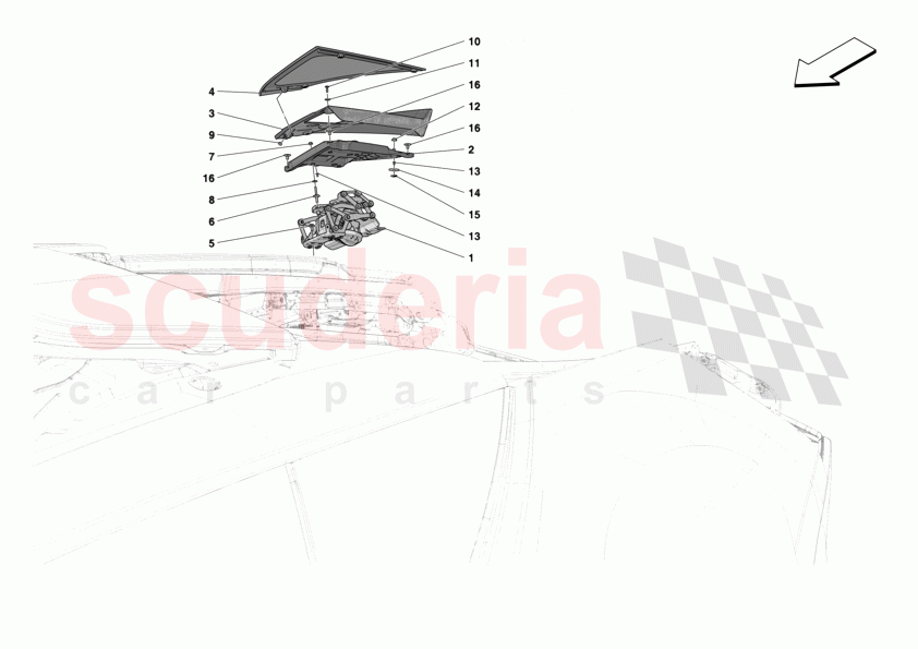 REAR ACTIVE AERO of Ferrari Ferrari 12Cilindri