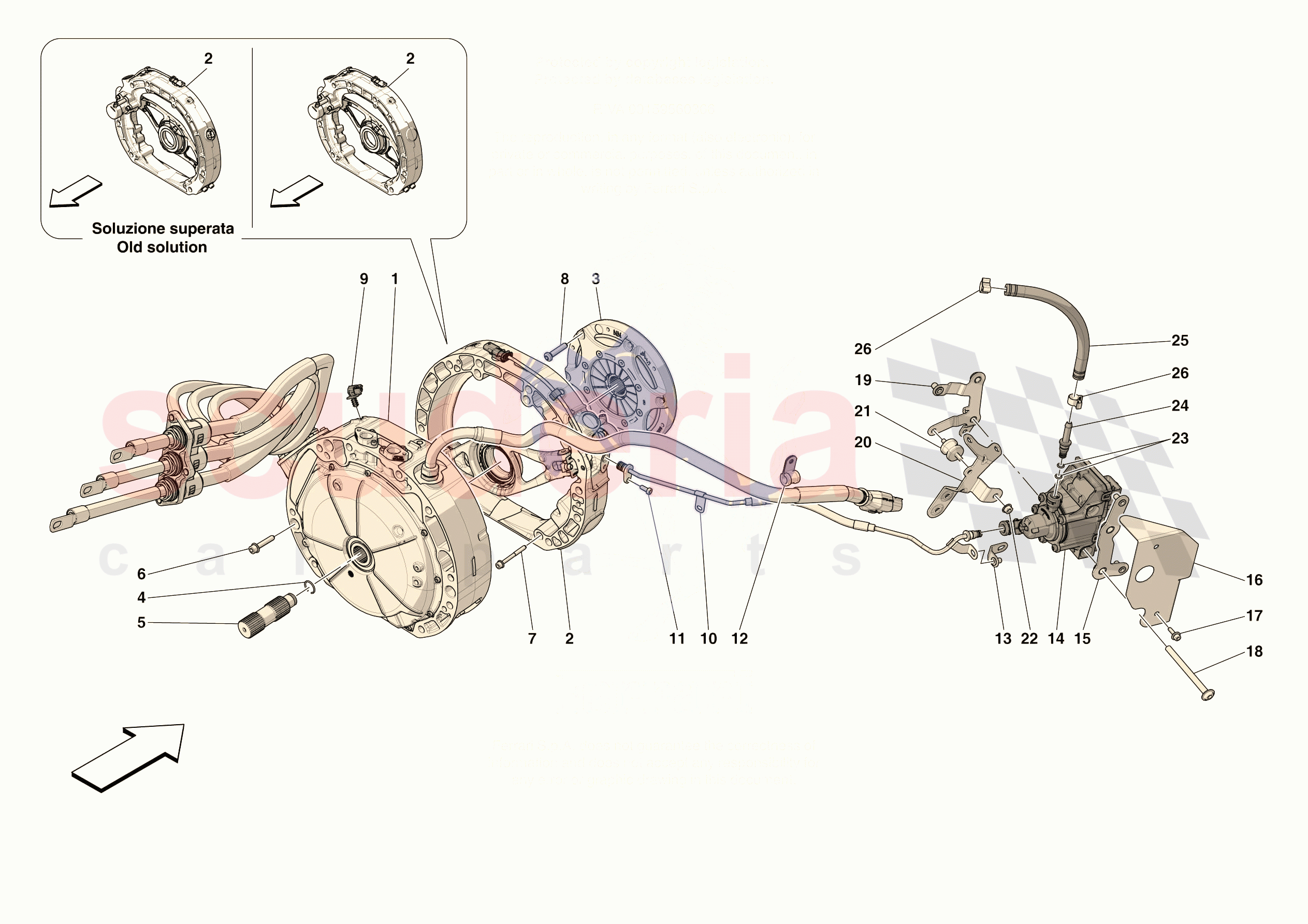 ELECTRIC MACHINE of Ferrari Ferrari 296 GTB USA