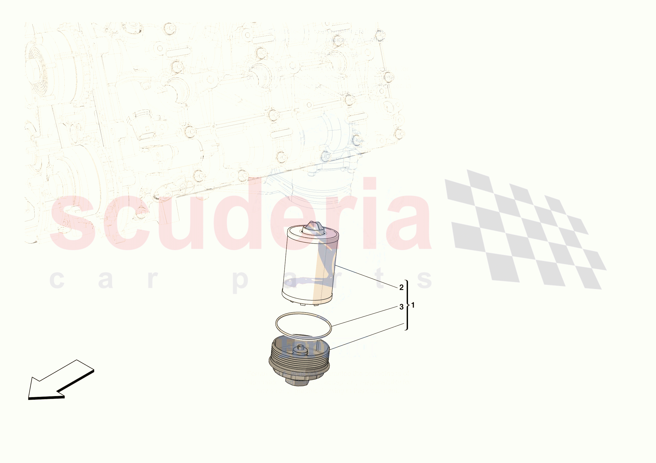 LUBRICATION FILTERS of Ferrari Ferrari 296 GTS USA