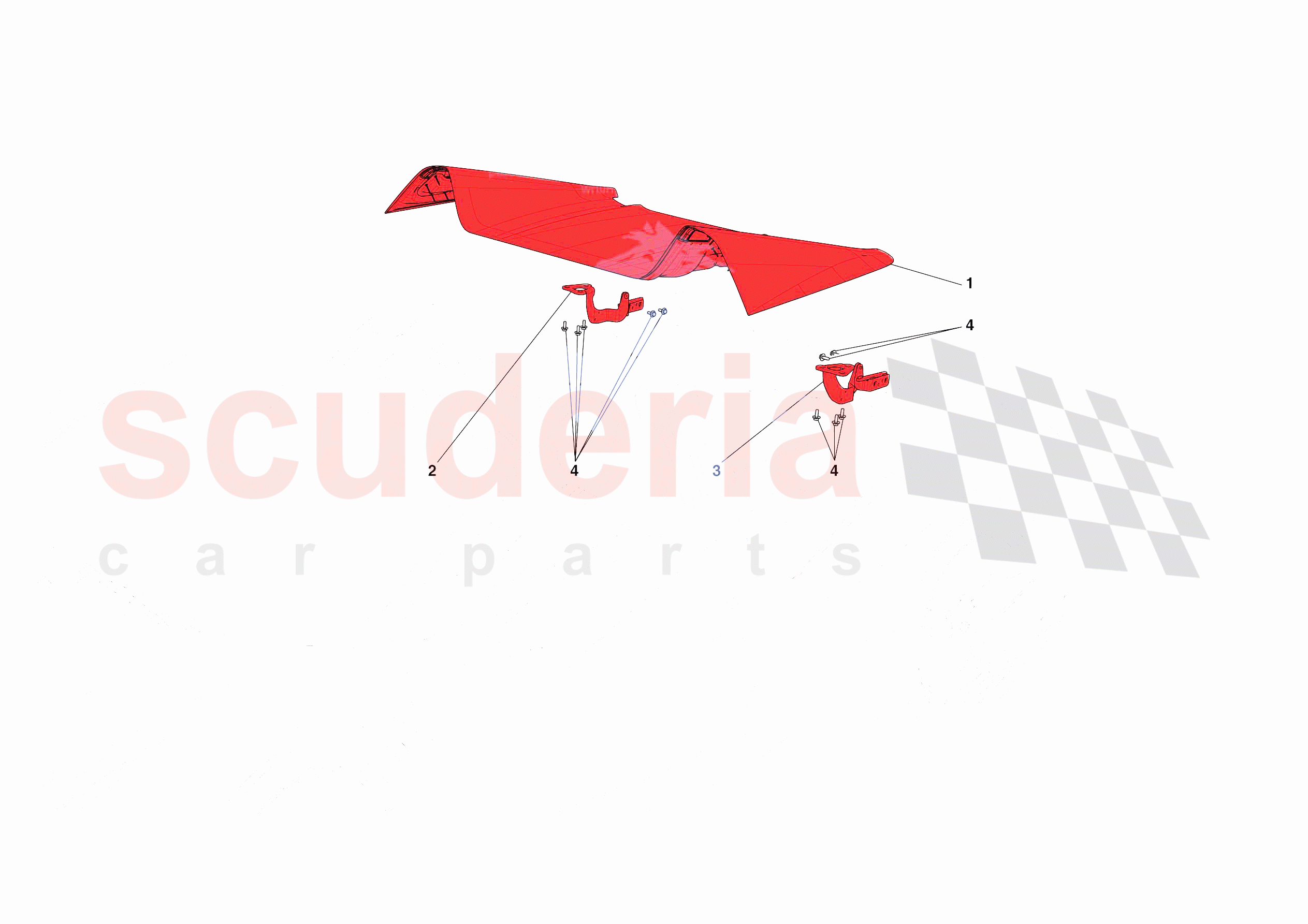 TONNEAU COVER of Ferrari Ferrari 488 Pista Spider Europe