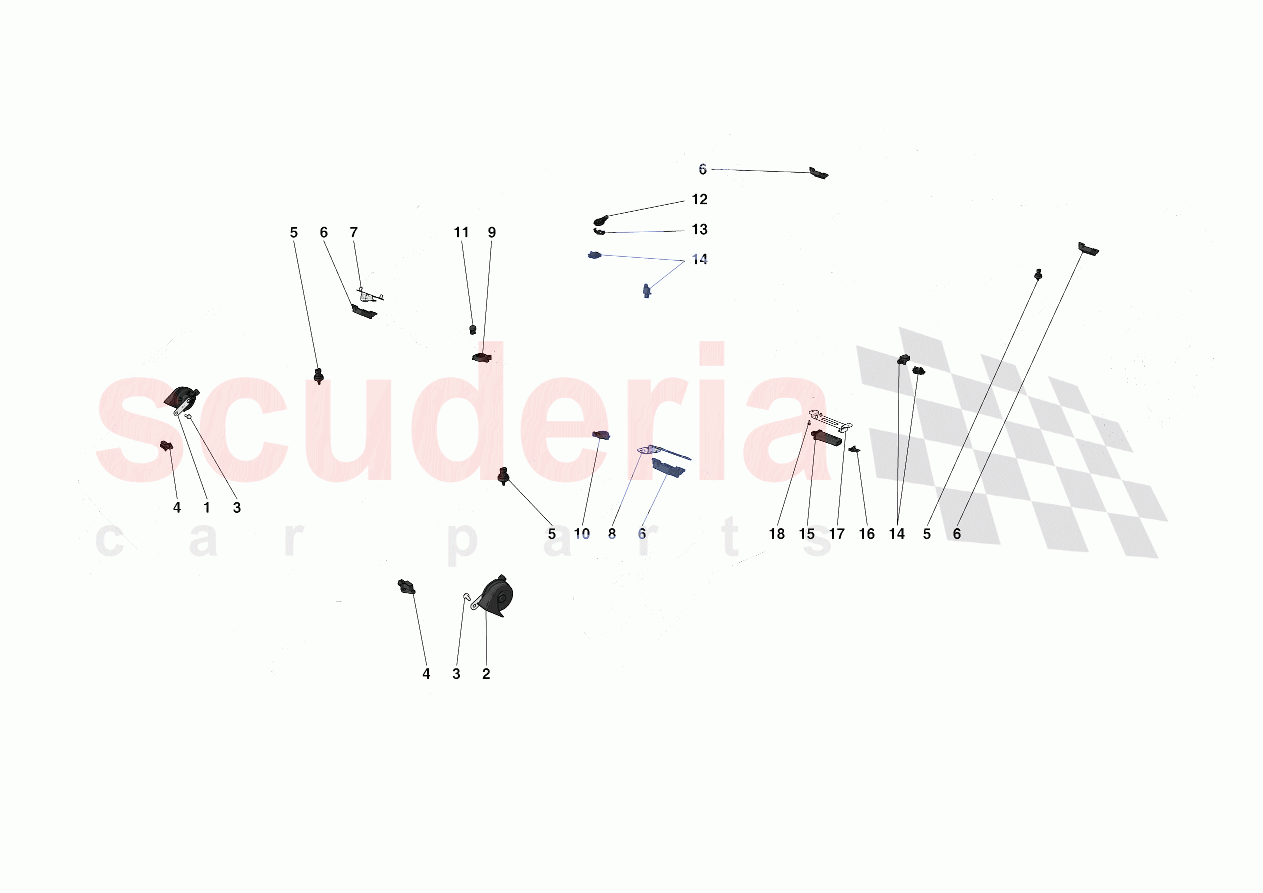 OTHER ELECTRICAL DEVICES of Ferrari Ferrari 488 Pista Spider Europe