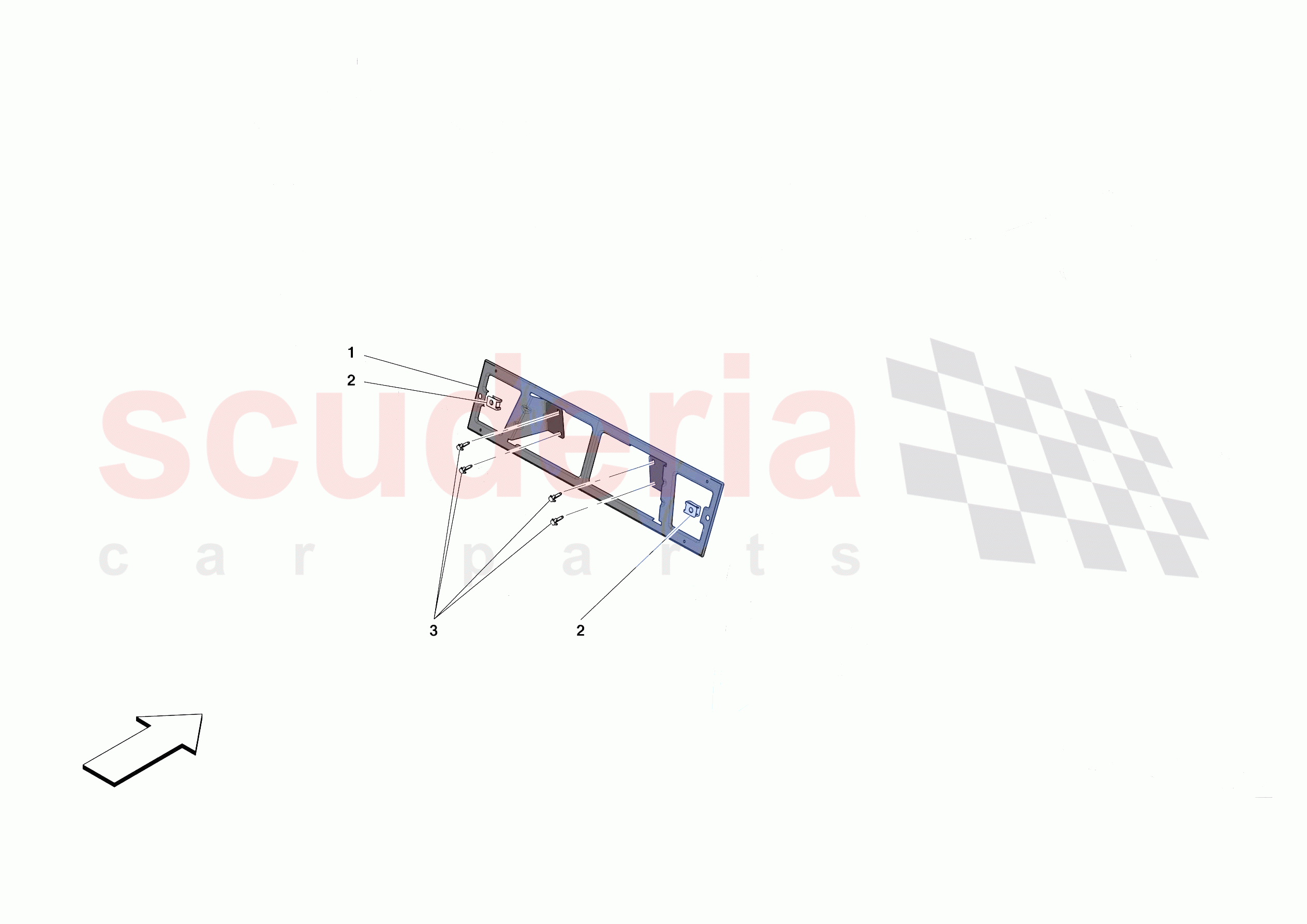 REAR LICENSE PLATE INSTALLATION of Ferrari Ferrari 488 Pista Spider USA