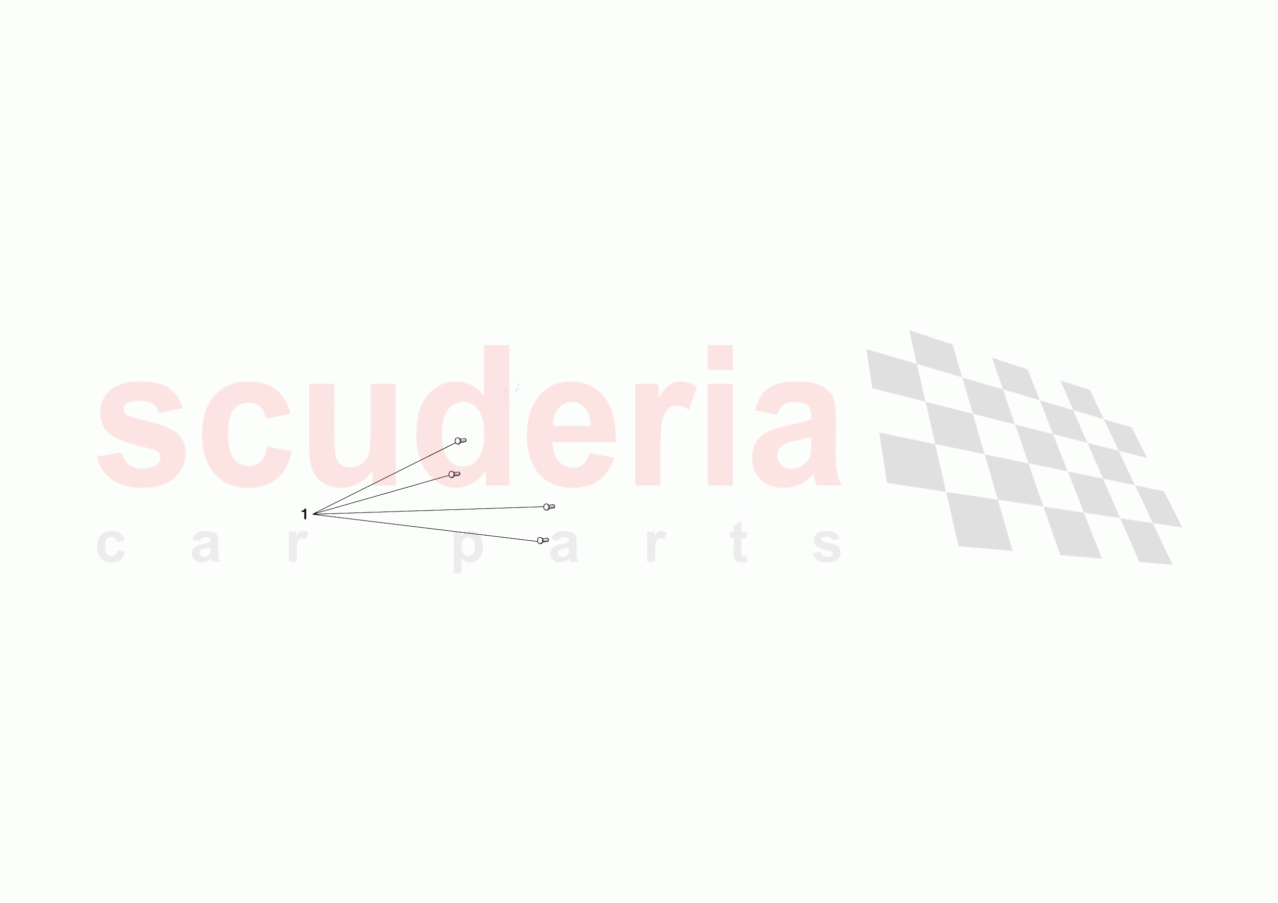 REAR LICENCE PLATE INSTALLATION of Ferrari Ferrari 812 Competizione A Europe