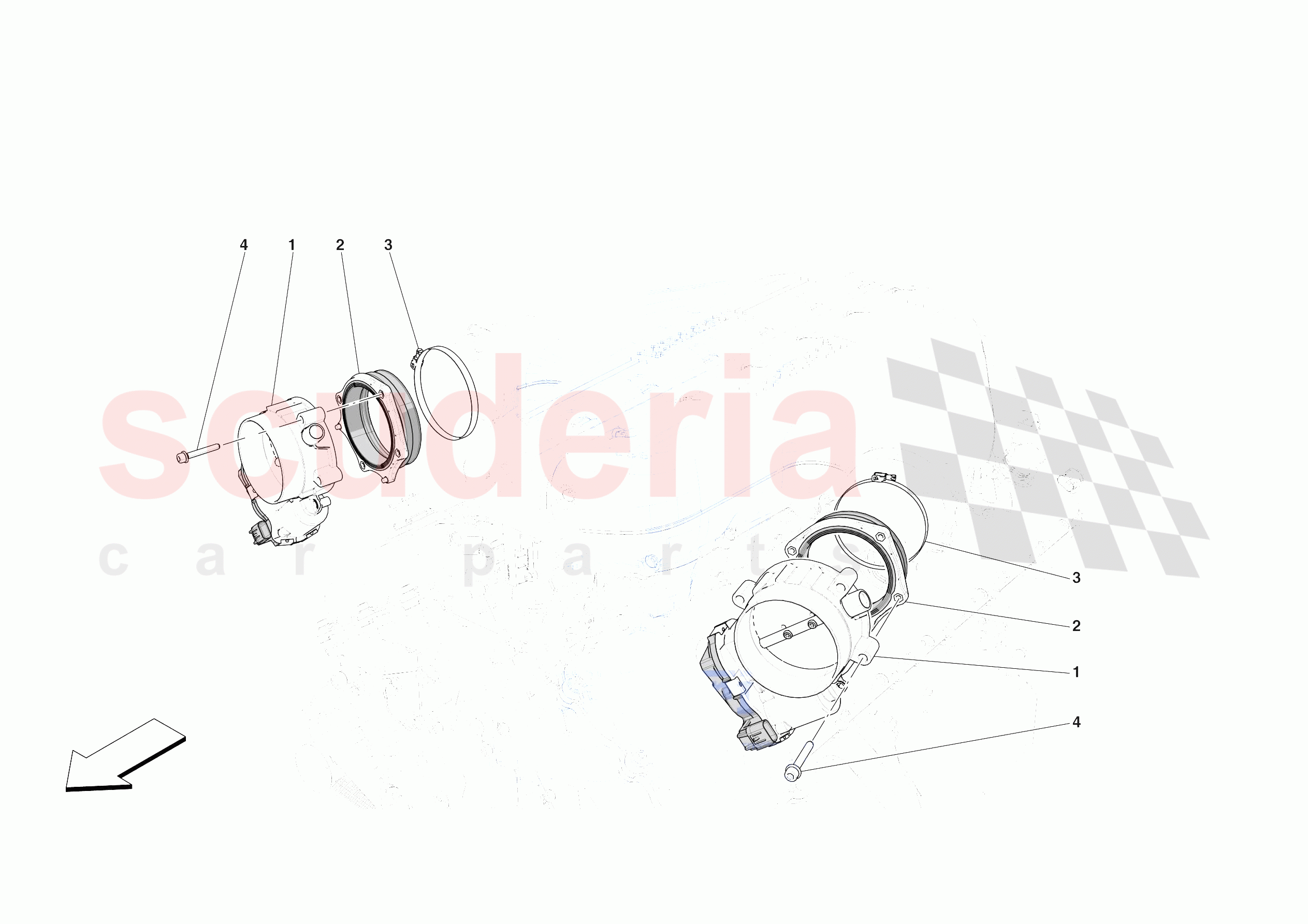 INJECTION CONTROL of Ferrari Ferrari 812 Competizione A USA