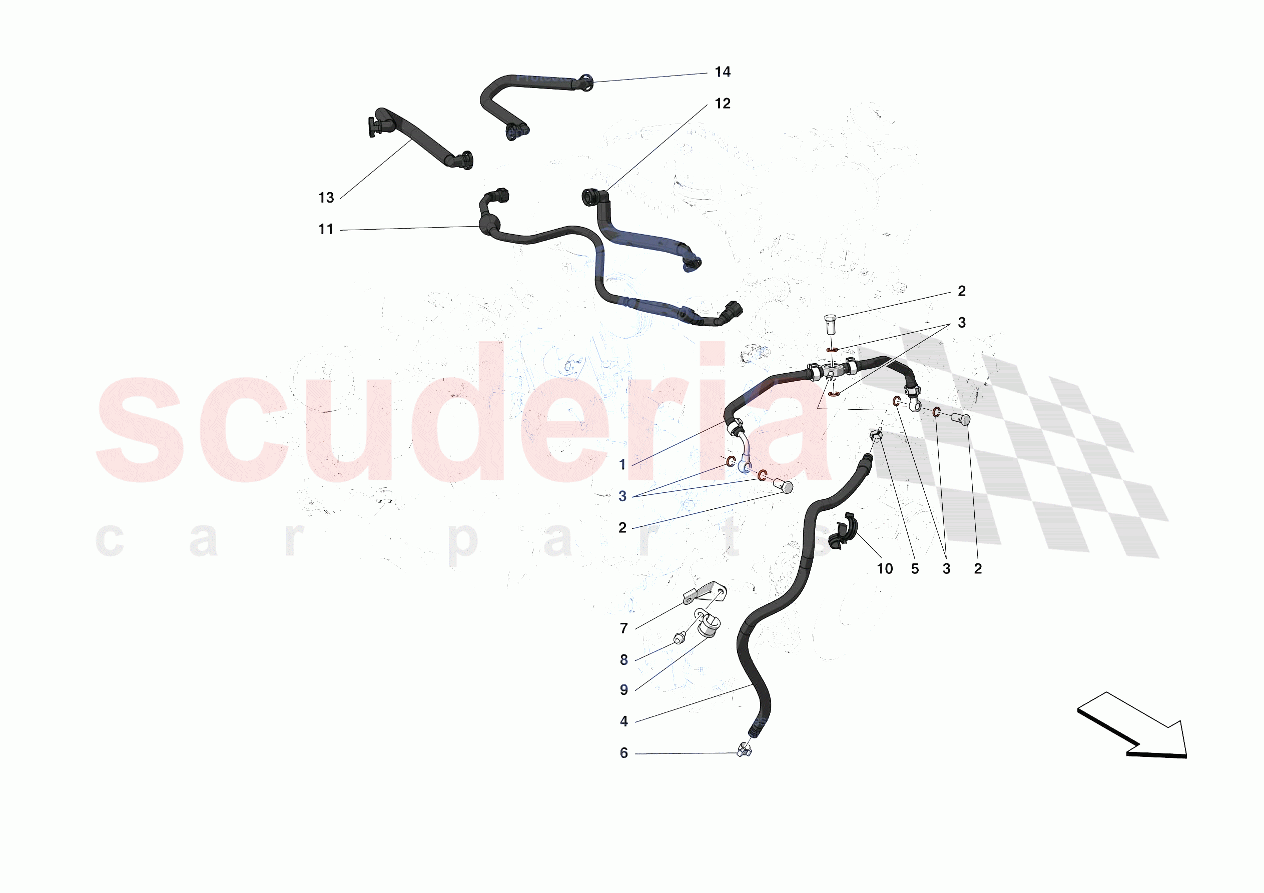 VENTS of Ferrari Ferrari F8 Spider Europe