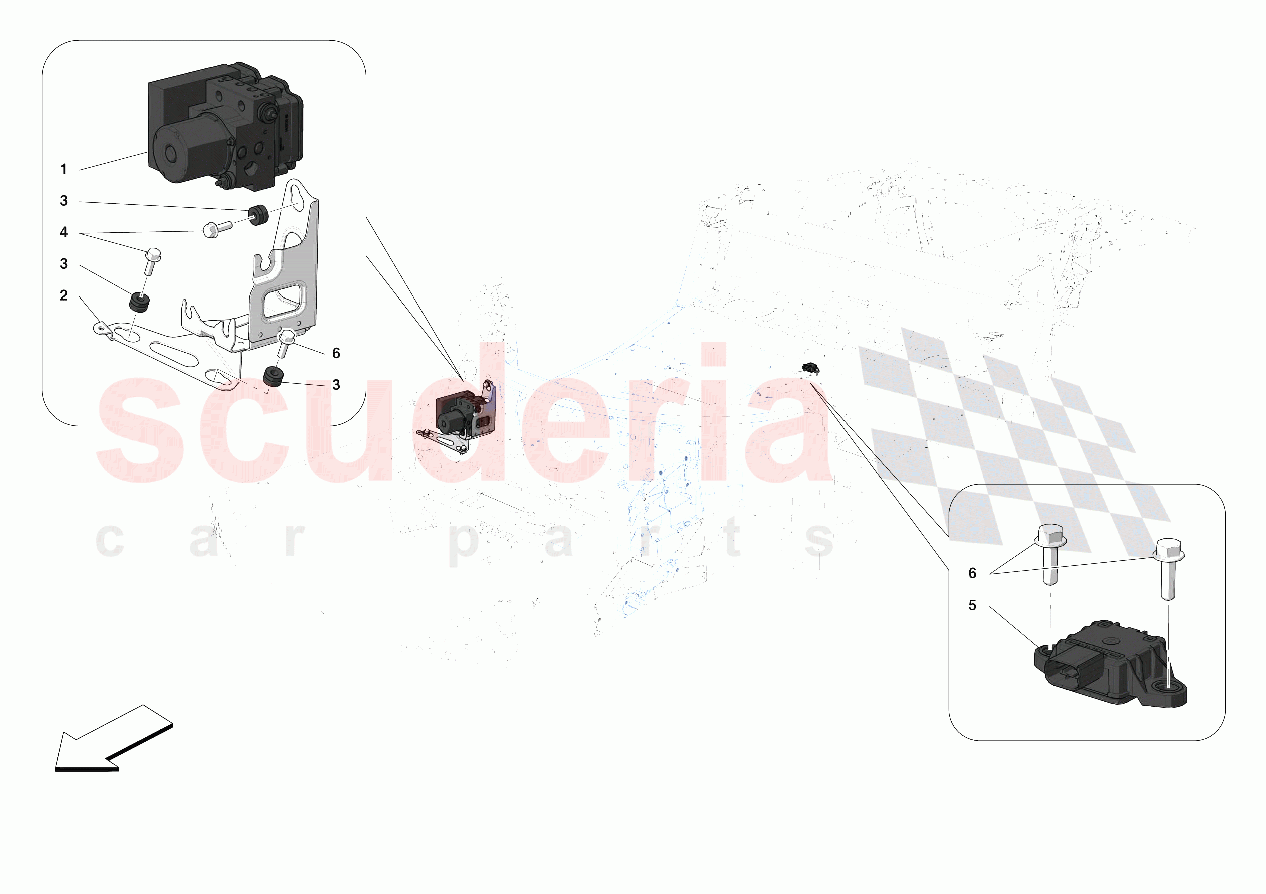 ABS ASR SYSTEM of Ferrari Ferrari F8 Spider USA