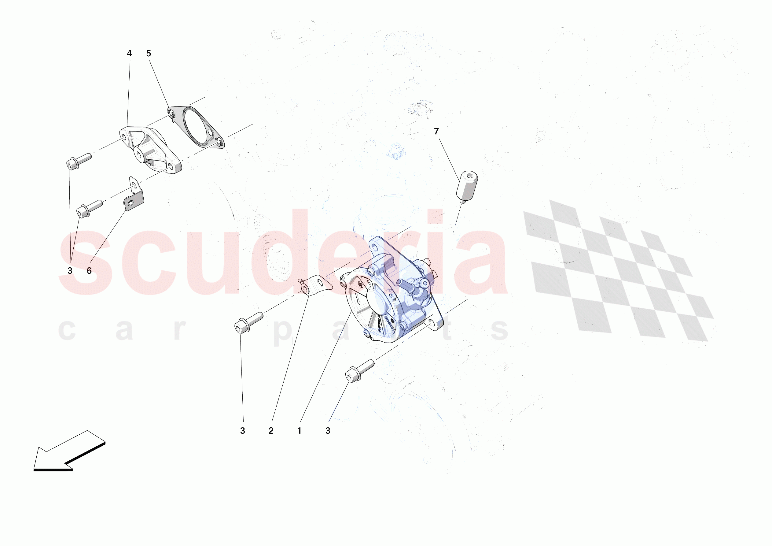 VACUUM PUMP of Ferrari Ferrari F8 Tributo Europe RH