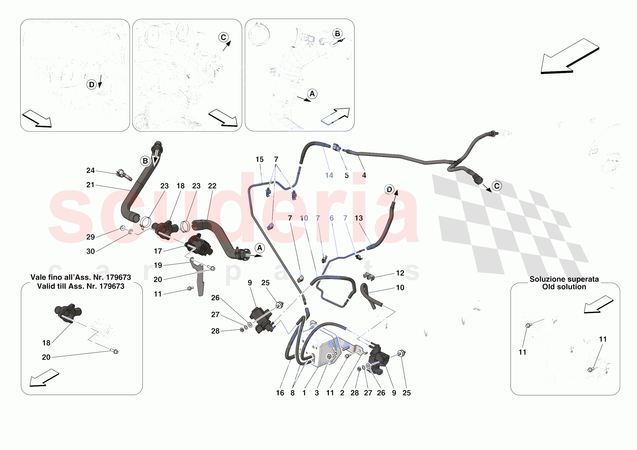 TURBOCHARGING SYSTEM ADJUSTMENTS of Ferrari Ferrari Portofino Europe RH