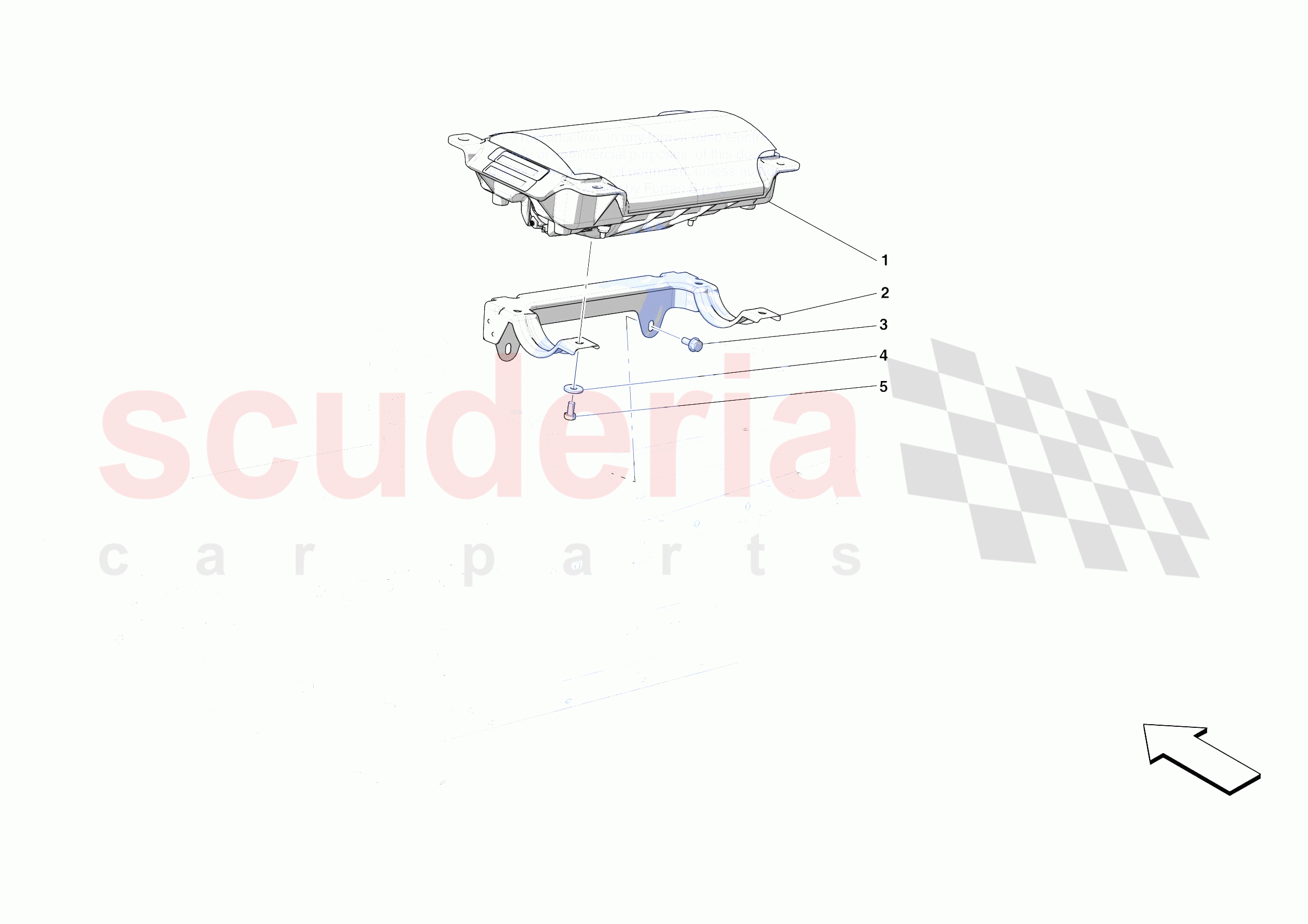 DASHBOARD - PASSENGER AIRBAG of Ferrari Ferrari Portofino M Europe RH