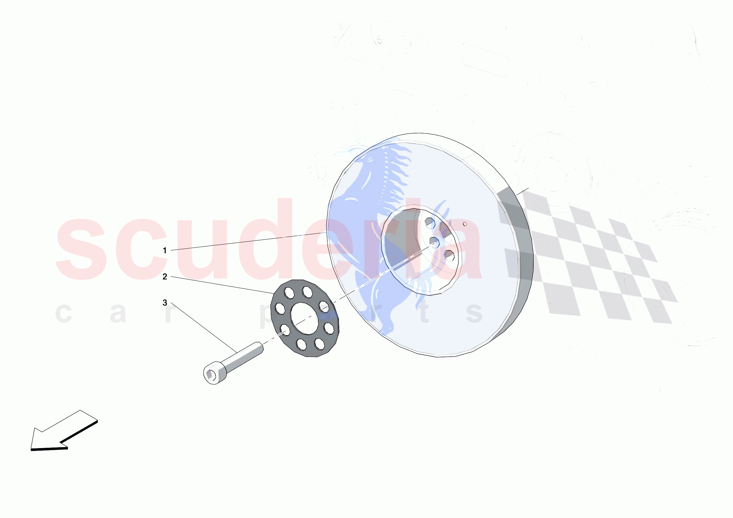 TORSION DAMPER of Ferrari Ferrari Portofino M USA