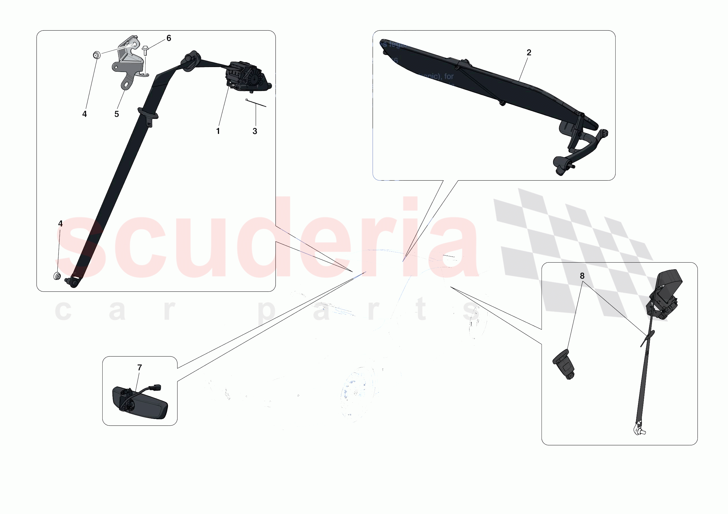 OTHER INTERIOR TRIM ACCESSORIES of Ferrari Ferrari Portofino USA