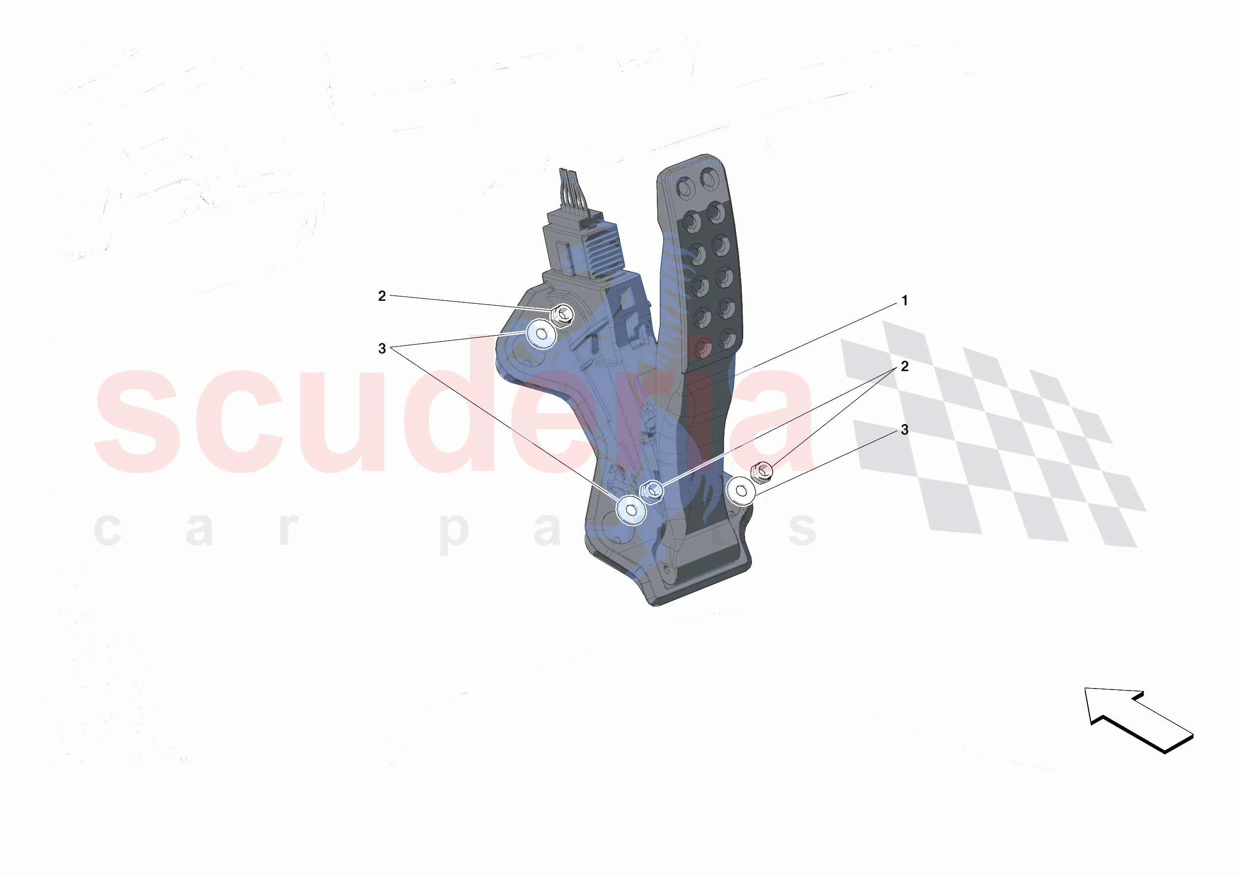 ACCELERATOR CONTROL of Ferrari Ferrari Roma Europe