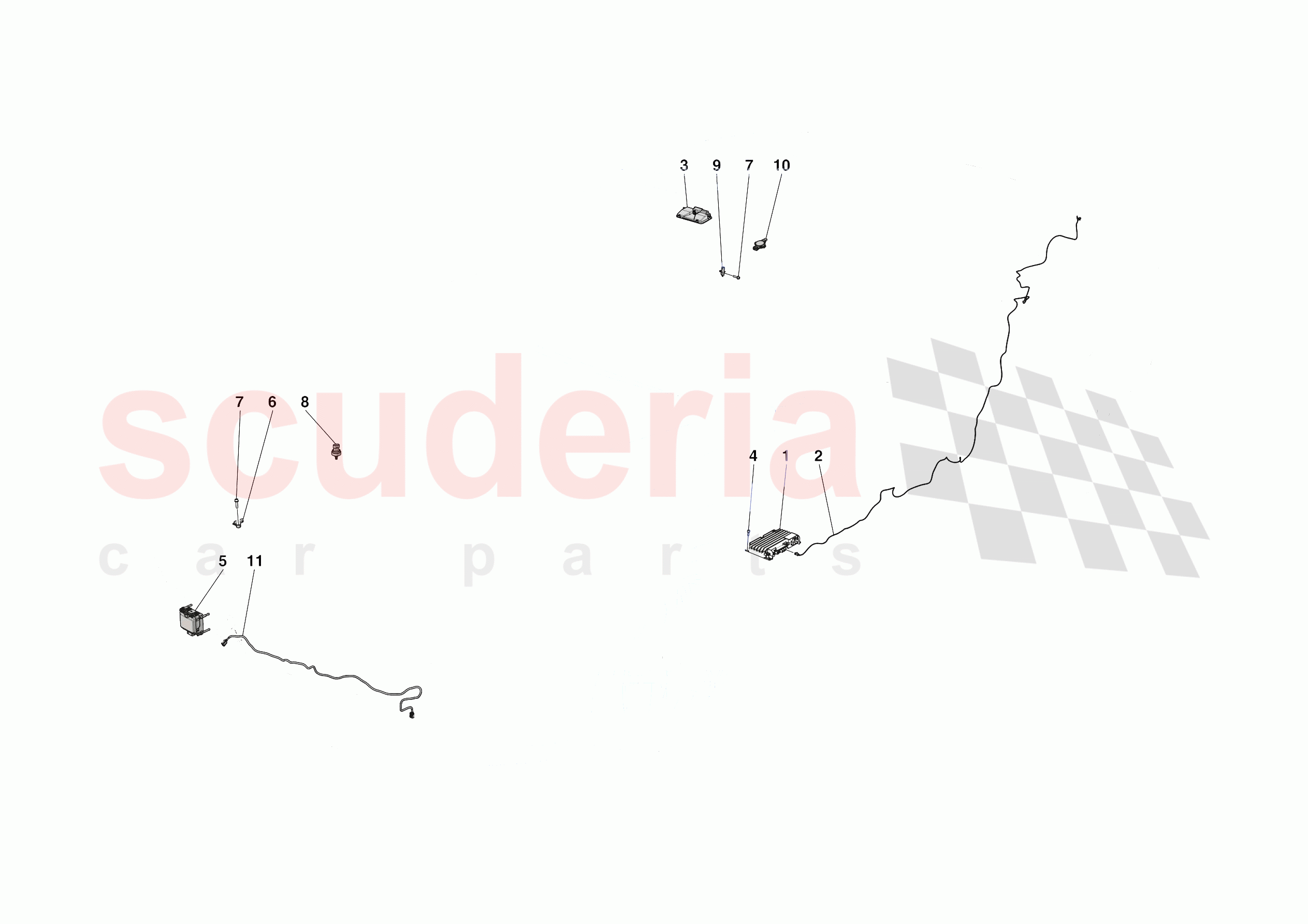 ADAS AND SENSORS of Ferrari Ferrari Roma Spider Europe RH