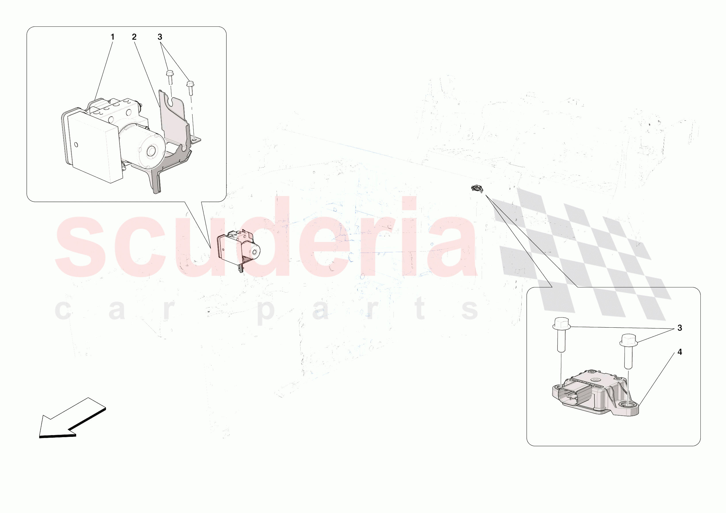 ABS ASR SYSTEM of Ferrari Ferrari Roma USA