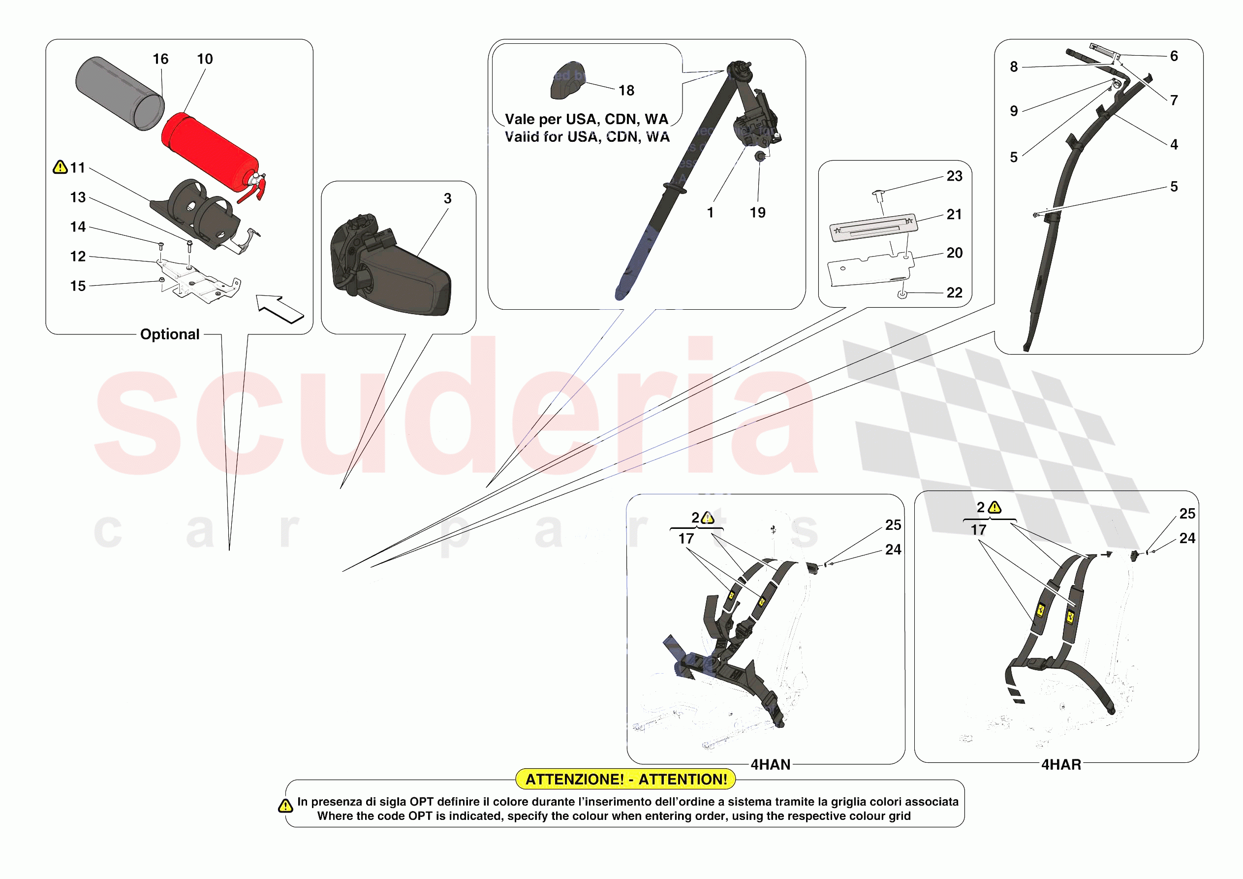 OTHER INTERIOR TRIM ACCESSORIES of Ferrari Ferrari SF90 Stradale Europe RH