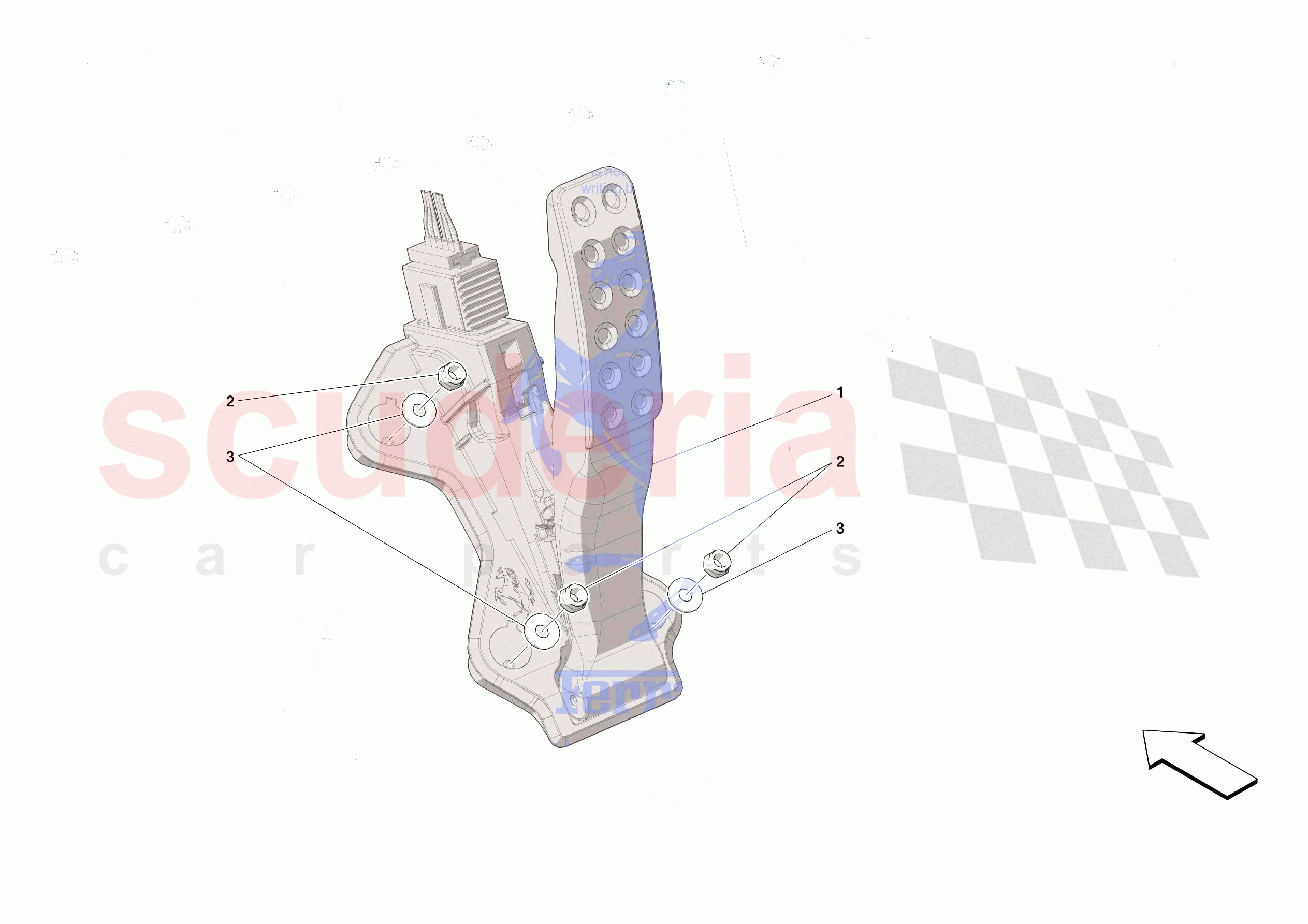 ACCELERATOR CONTROL of Ferrari Ferrari SF90 XX Spider Europe