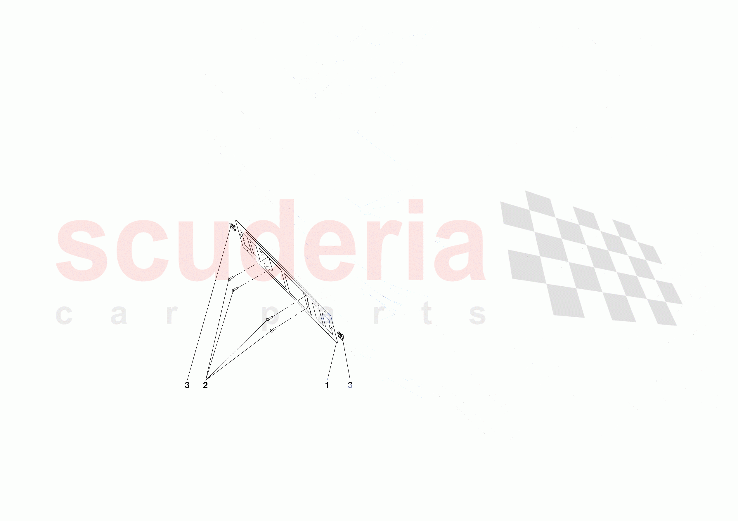 REAR LICENCE PLATE INSTALLATION of Ferrari Ferrari SF90 XX Spider Europe