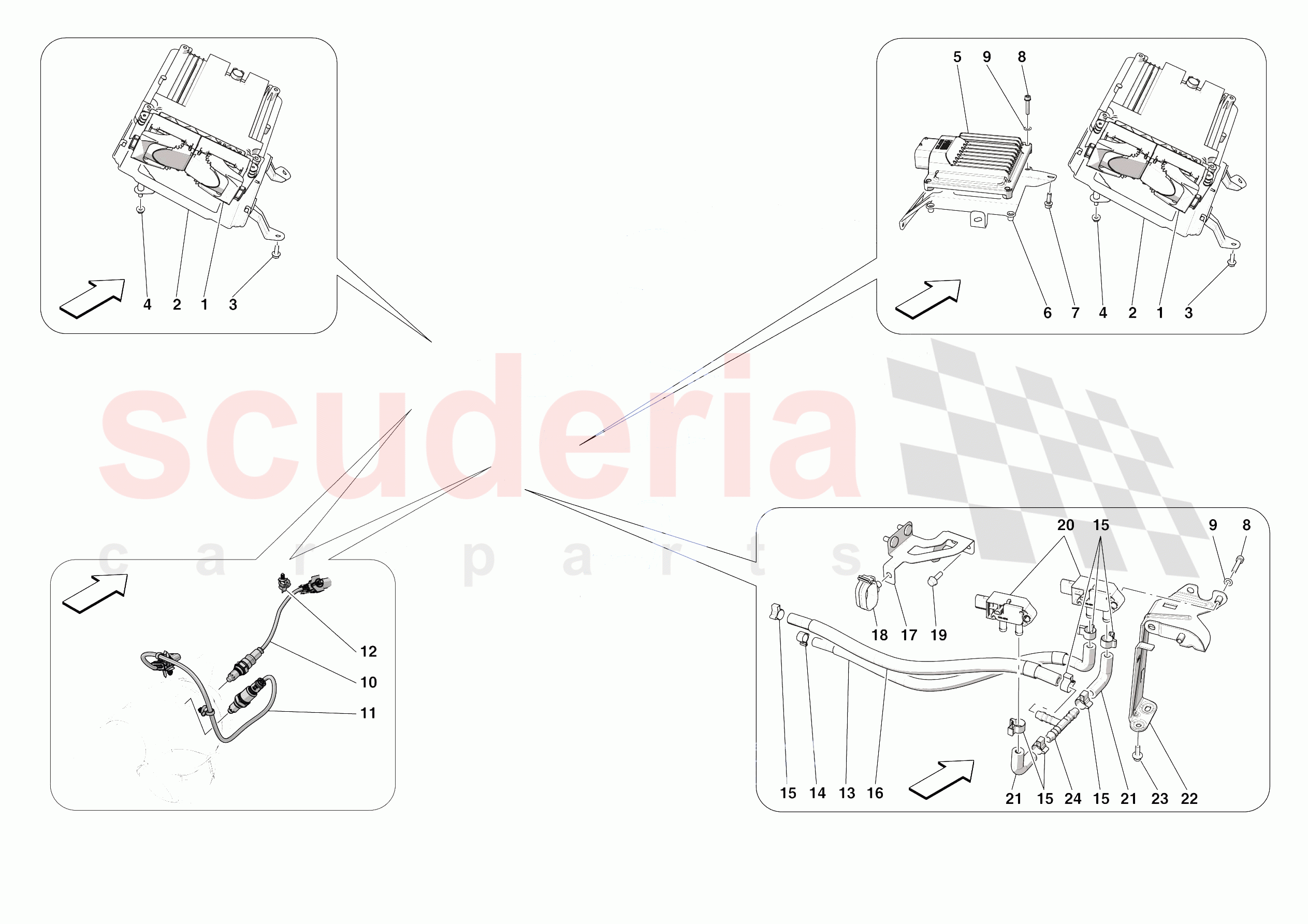 ENGINE INJECTION CONTROL of Ferrari Ferrari SF90 XX Stradale Europe