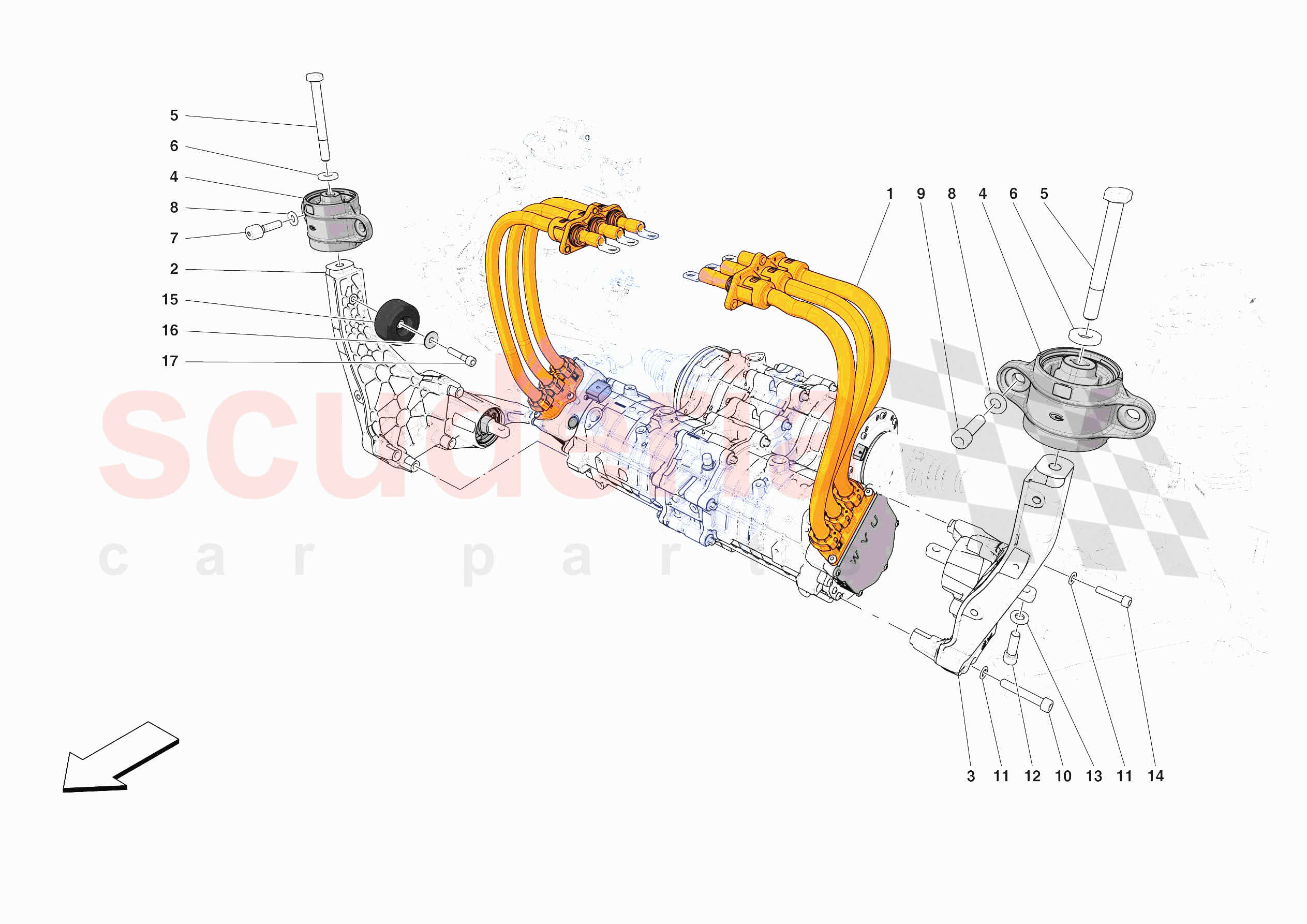 ELECTRIC AXLE of Ferrari Ferrari SF90 XX Stradale Europe