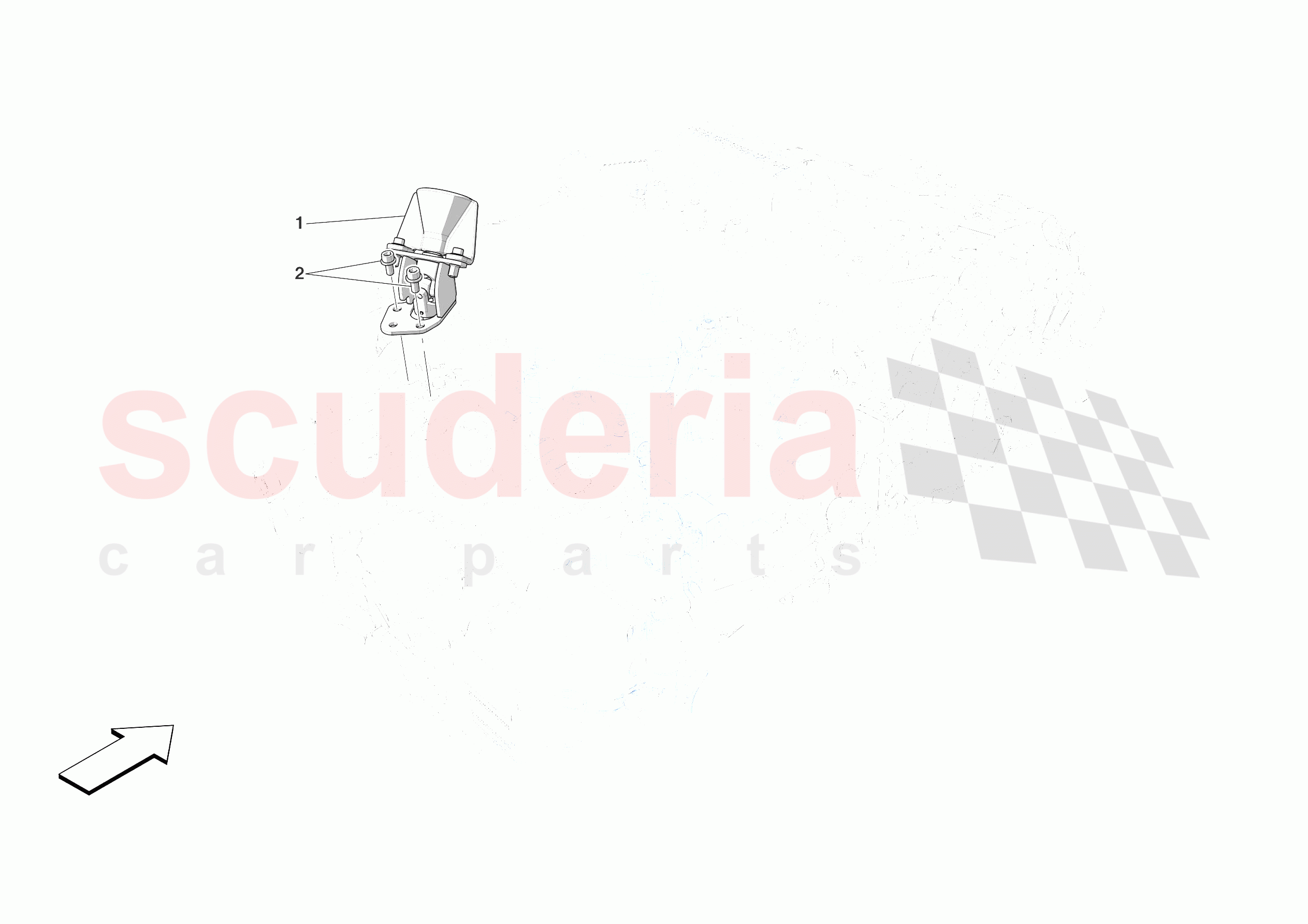 EXTERNAL GEARBOX CONTROLS of Ferrari Ferrari SF90 XX Stradale USA