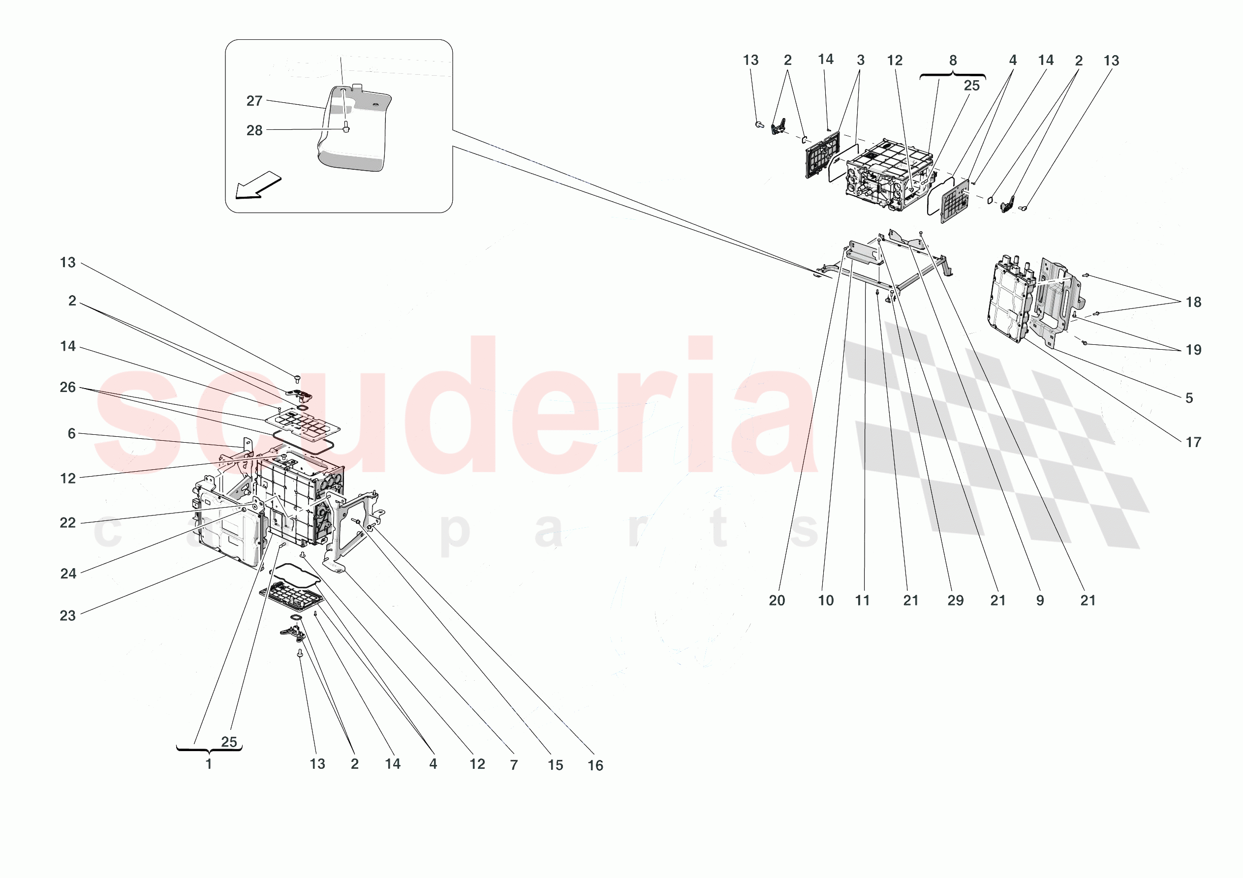 POWER ELECTRONICS of Ferrari Ferrari SF90 XX Stradale USA