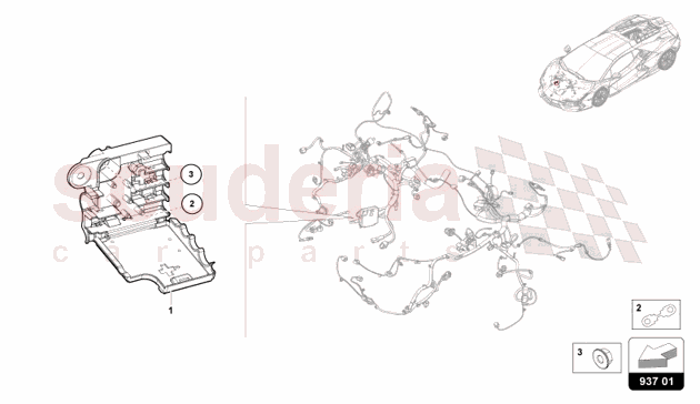 ELECTRICS of Lamborghini Lamborghini Revuelto Coupe
