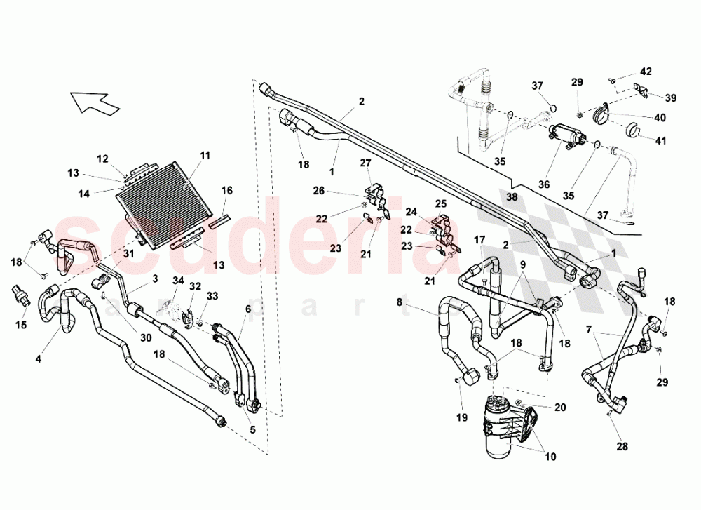 Air Conditioning System 3 of Lamborghini Lamborghini Gallardo LP560 Coupe