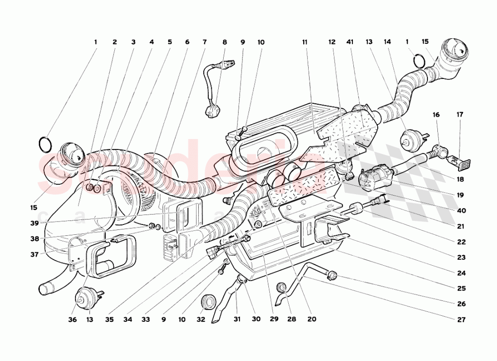 Climate Control 3 of Lamborghini Lamborghini Diablo SV (1999)