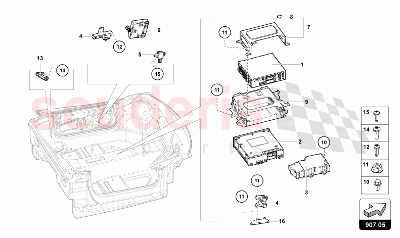 ELECTRICS of Lamborghini Lamborghini Aventador LP780 Ultimae Roadster