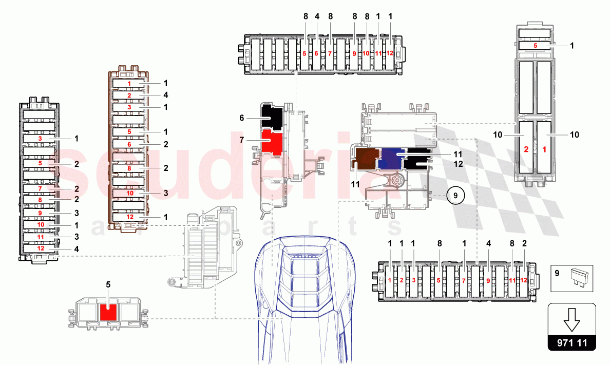 FUSES of Lamborghini Lamborghini Huracan Evo Spyder 2WD