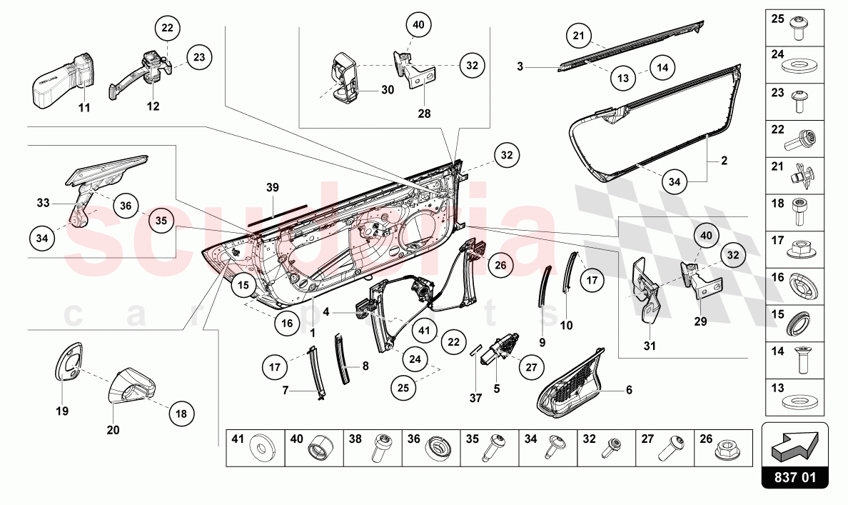 DOORS of Lamborghini Lamborghini Huracan STO