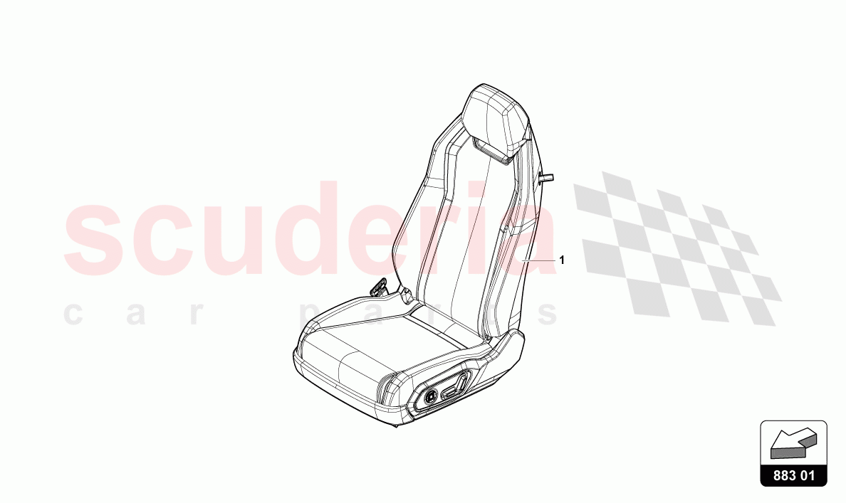 REAR SEATS of Lamborghini Lamborghini Urus Performante