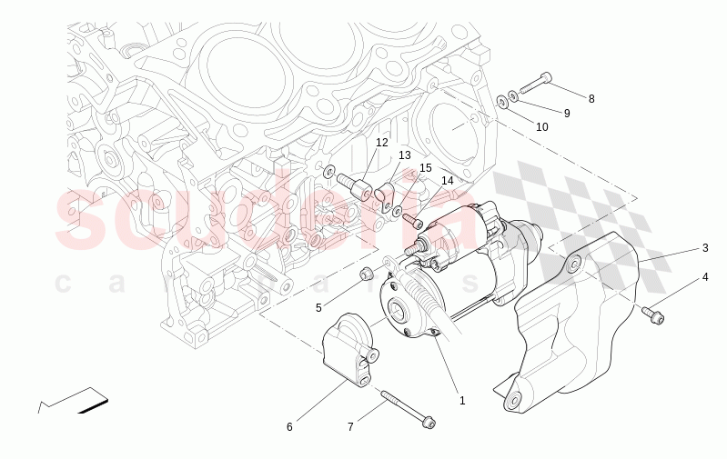 ELECTRONIC CONTROL: ENGINE IGNITION of Maserati Maserati Levante Modena S Automatic 3.0 BT V6 4WD 430HP