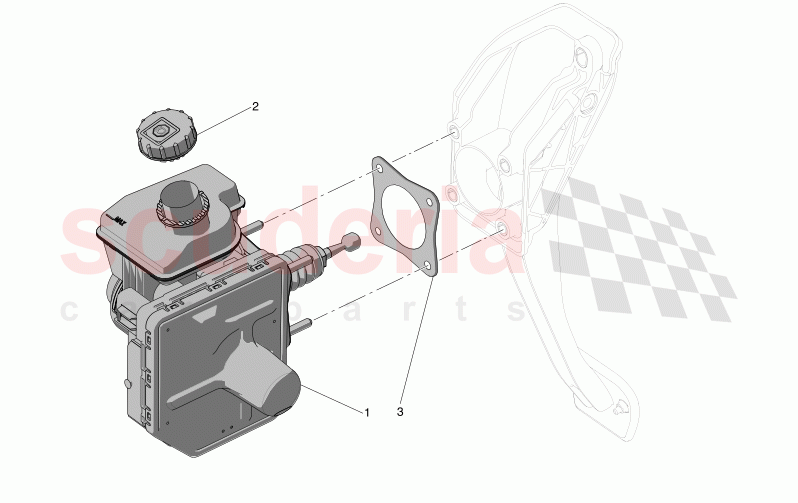 BRAKE SERVO SYSTEM of Maserati Maserati MC20 Automatic 3.0 BT V6 2WD 630HP
