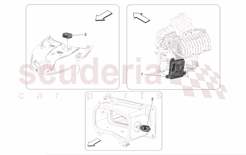 A/C UNIT: ELECTRONIC CONTROL of Maserati Maserati GranTurismo M189    AUTOMATIC 4WD 3.0 BT V6 490 HP