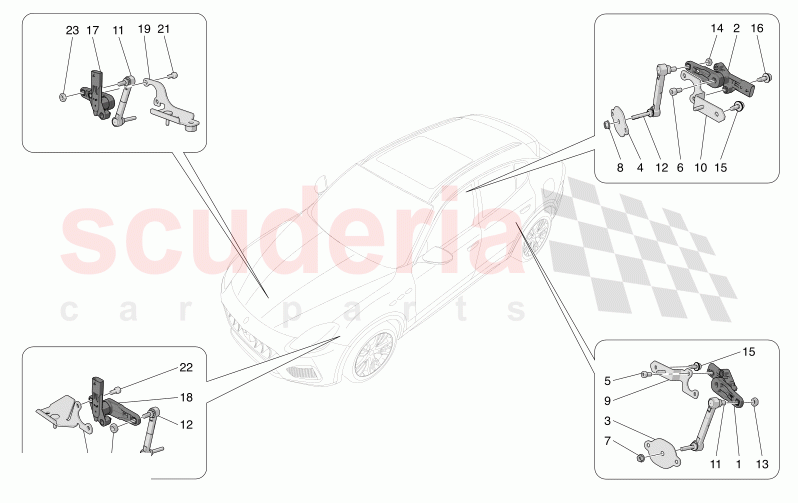 LIGHTING SYSTEM CONTROL of Maserati Maserati Grecale Modena Automatic 2.0 T4 4WD 250HP MHEV
