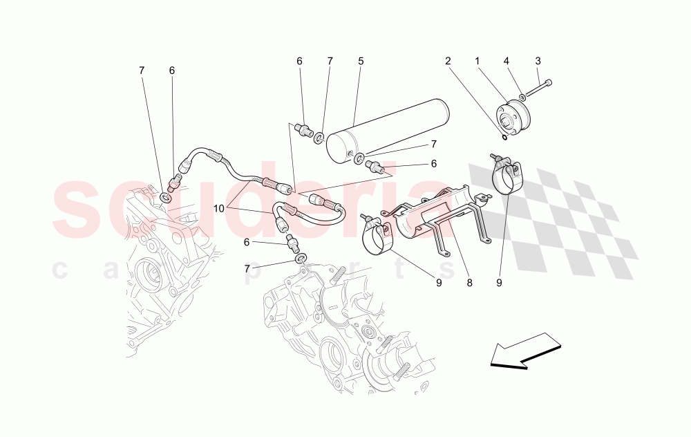 TIMING HYDRAULICS of Maserati Maserati Quattroporte (2003-2007) DuoSelect