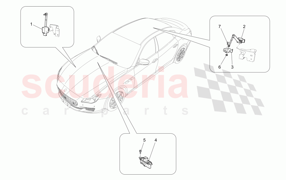 LIGHTING SYSTEM CONTROL of Maserati Maserati Quattroporte (2013+) GTS