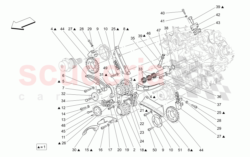 TIMING - CONTROLS of Maserati Maserati 4200 Coupe (2005-2007) CC