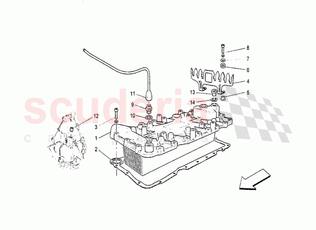 Heat Exchanger of Maserati Maserati GranTurismo MC Stradale