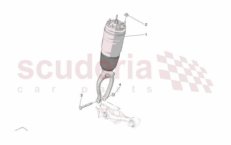FRONT SHOCK ABSORBER DEVICES of Maserati Maserati GranCabrio M189    AUTOMATIC 4WD 3.0 BT V6 490 HP